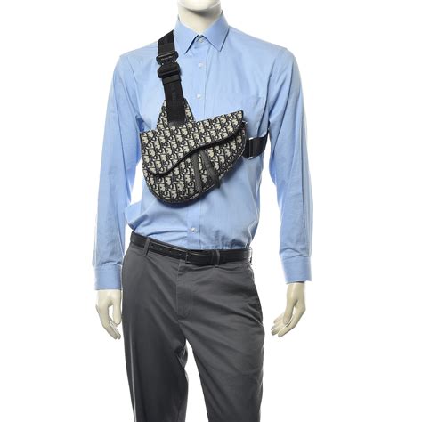 dior oblique bag for men|authentic christian dior saddle bag.